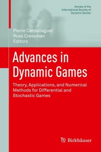 Cover image: Advances in Dynamic Games 9780817683542