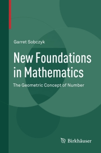 Immagine di copertina: New Foundations in Mathematics 9780817683849