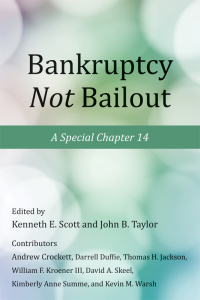 Cover image: Bankruptcy Not Bailout 1st edition 9780817915148