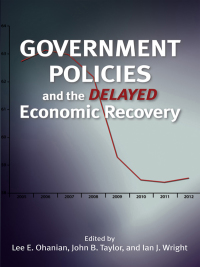 Cover image: Government Policies and the Delayed Economic Recovery 1st edition 9780817915346