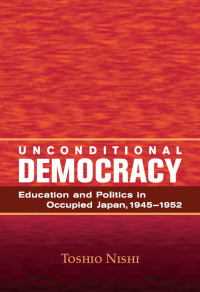 Cover image: Unconditional Democracy 1st edition 9780817974428