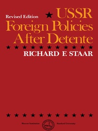 Imagen de portada: USSR Foreign Policies After Détente 9780817985929