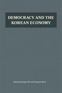 Cover image: Democracy and the Korean Economy 9780817995522