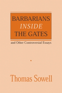 Omslagafbeelding: Barbarians inside the Gates and Other Controversial Essays 9780817995829