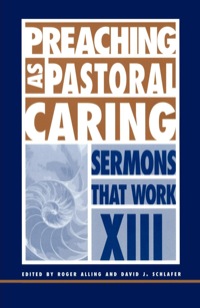 Imagen de portada: Preaching as Pastoral Caring 9780819218940