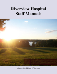 Cover image: Riverview Hospital Staff Manuals 9780819575982