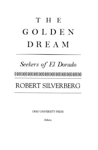 Imagen de portada: The Golden Dream 1st edition 9780821411704