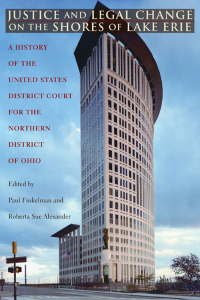 Imagen de portada: Justice and Legal Change on the Shores of Lake Erie 1st edition 9780821420003