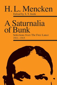 Titelbild: A Saturnalia of Bunk 1st edition 9780821422700