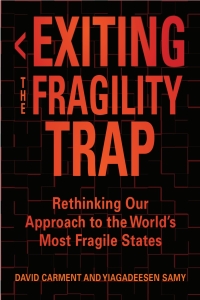 Imagen de portada: Exiting the Fragility Trap 1st edition 9780821423905