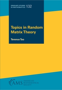 Cover image: Topics in Random Matrix Theory 9781470474591