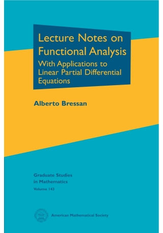 Cover image: Lecture Notes on Functional Analysis 9781470465728