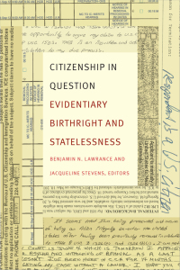 Imagen de portada: Citizenship in Question 9780822362913