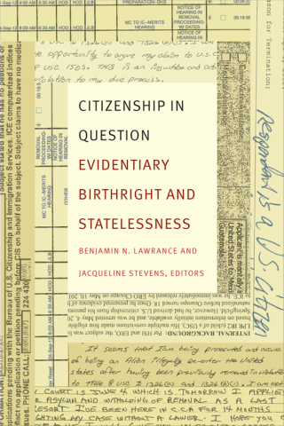 Titelbild: Citizenship in Question 9780822362913
