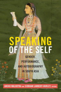 Cover image: Speaking of the Self 9780822359913