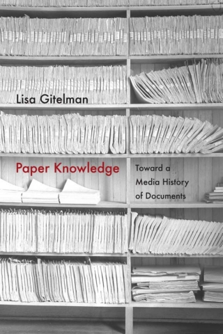 Cover image: Paper Knowledge 9780822356578