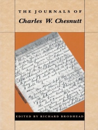 Cover image: The Journals of Charles W. Chesnutt 9780822313793
