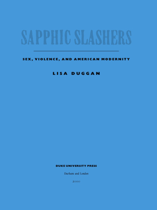 Cover image: Sapphic Slashers 9780822326090
