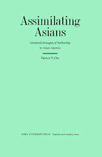 Imagen de portada: Assimilating Asians 9780822324652