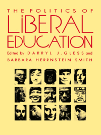 Cover image: The Politics of Liberal Education 9780822311836