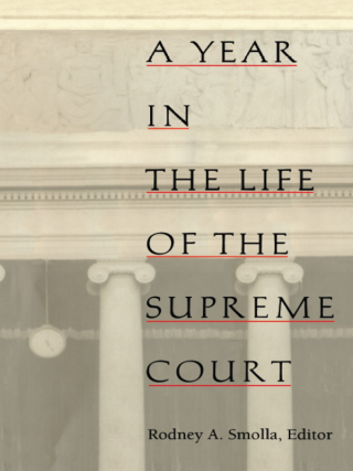 Cover image: A Year in the Life of the Supreme Court 9780822316657