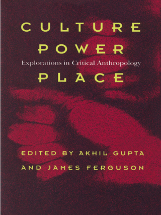 Cover image: Culture, Power, Place 9780822319344