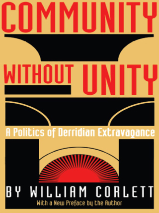 Cover image: Community Without Unity 9780822313359