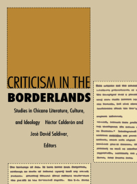 Cover image: Criticism in the Borderlands 9780822311379
