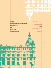 Omslagafbeelding: The Postmodernism Debate in Latin America 9780822315865