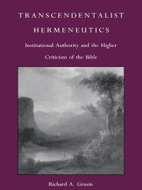 Cover image: Transcendentalist Hermeneutics 9780822310594