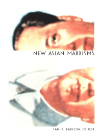 صورة الغلاف: New Asian Marxisms 9780822328735