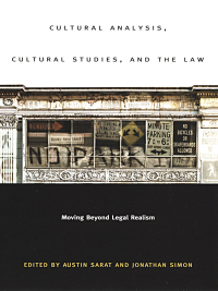 Cover image: Cultural Analysis, Cultural Studies, and the Law 9780822331438