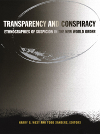 Cover image: Transparency and Conspiracy 9780822330240