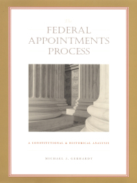 Omslagafbeelding: The Federal Appointments Process 9780822331995