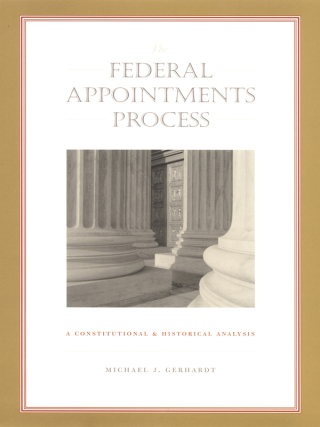 Imagen de portada: The Federal Appointments Process 9780822331995