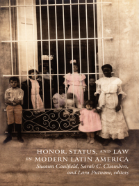 Imagen de portada: Honor, Status, and Law in Modern Latin America 9780822335870
