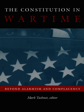 Imagen de portada: The Constitution in Wartime 9780822334682