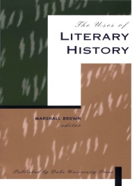 Titelbild: The Uses of Literary History 9780822317043