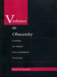 Imagen de portada: Violence As Obscenity 9780822317678