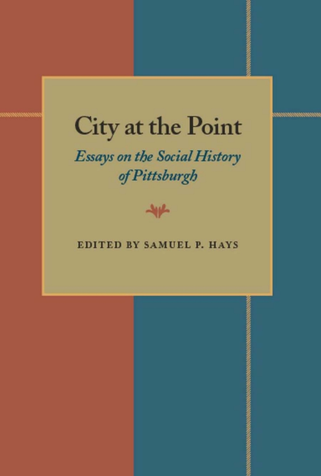 City At The Point Essays on the Social History of Pittsburgh
