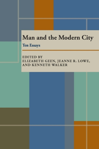 Imagen de portada: Man and the Modern City 9780822960317