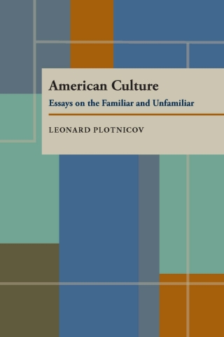 Imagen de portada: American Culture 9780822960928