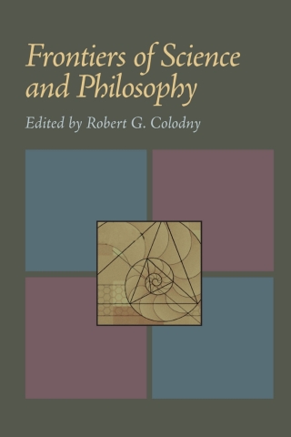 صورة الغلاف: Frontiers of Science and Philosophy 9780822983941