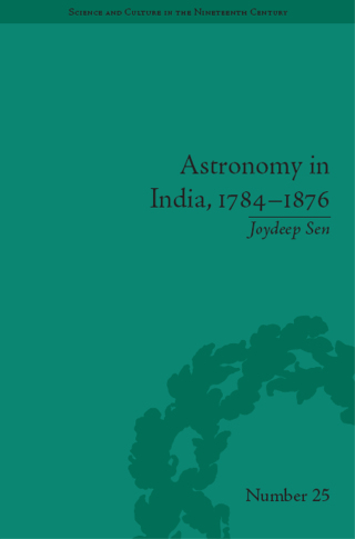 Cover image: Astronomy in India, 1784-1876 9780822945000