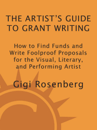 Cover image: The Artist's Guide to Grant Writing 9780823000708