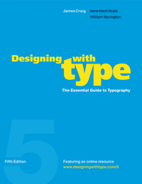 Cover image: Designing with Type 5th edition 9780823014132