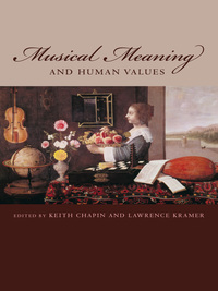 Imagen de portada: Musical Meaning and Human Values 9780823230099