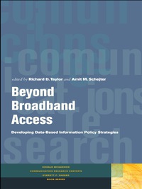 Imagen de portada: Beyond Broadband Access 9780823251834