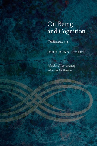 Imagen de portada: On Being and Cognition 9780823270736
