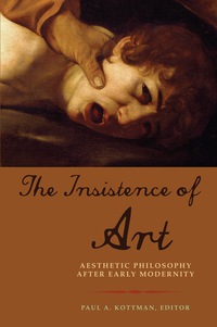 Omslagafbeelding: The Insistence of Art 9780823275731